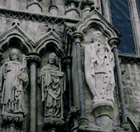 St Aldhelm at Salisbury Cathedral